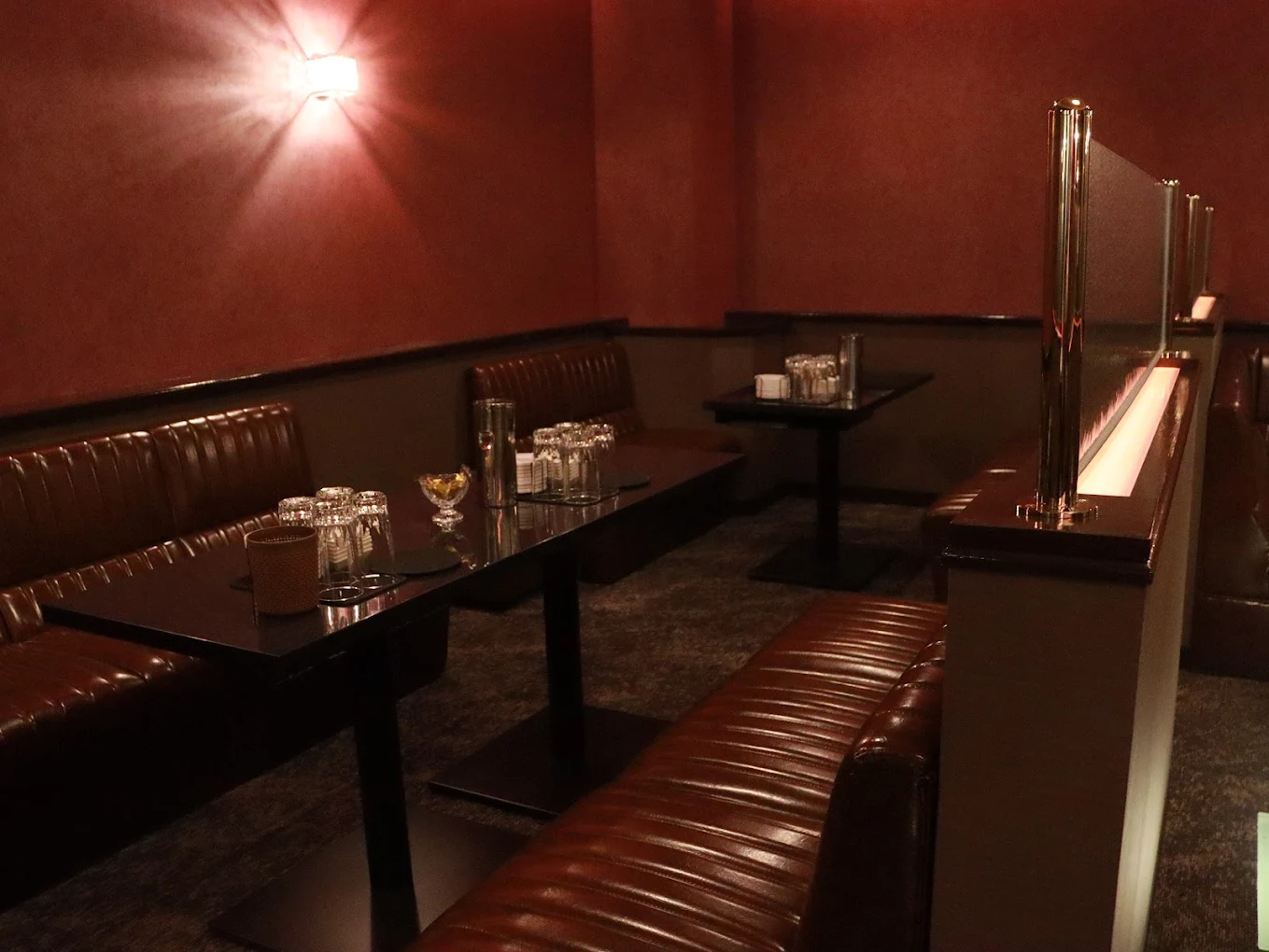 バーカウンターの写真